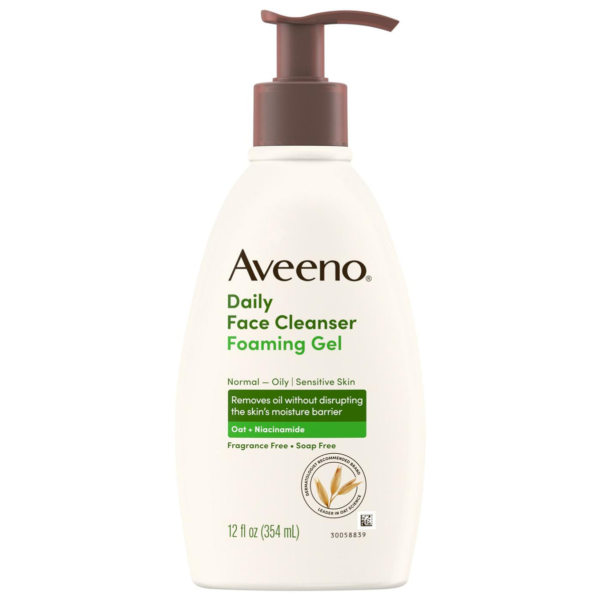 Aveeno Daily Moisturizing Foaming Gel 12 Oz