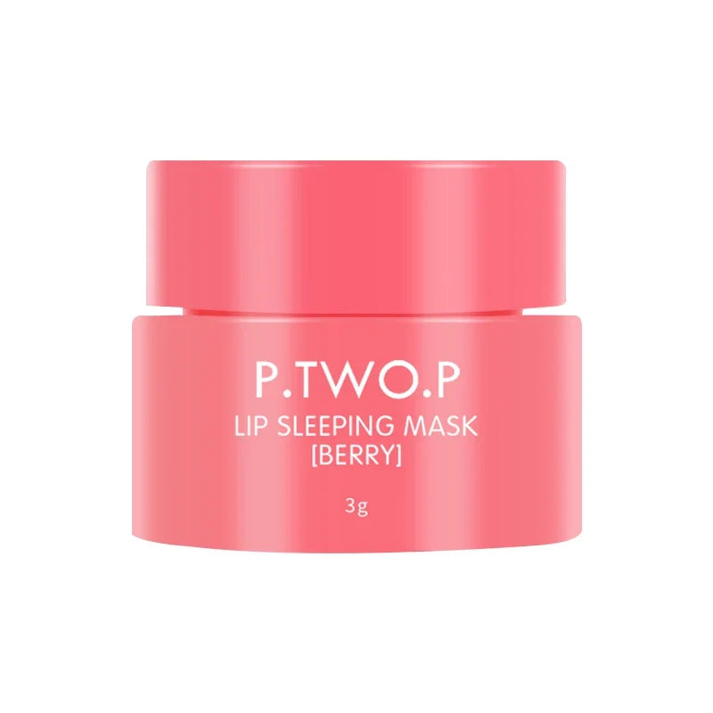 PTWOP Lip Sleep Mask Moisturizing Nourish Repair Hydrated Fade Lip Lines Anti-cracking Day And Night Maintenance Lip Balm Care