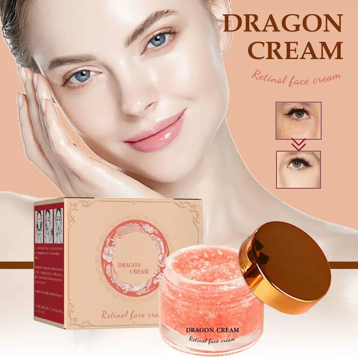 Moisturizing Face Cream Dragon Blood Face Cream Nourishing Skin Lightening Moisturizing Water Cream Skincare Blood-activating