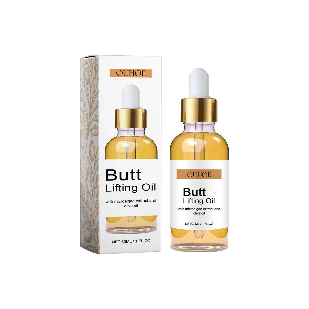 Buttock Enlargement Oil Hip Lifting Growth Firming Nourishing Moisturize Skin Tighten Pores Enhance Elasticity Body Massage Care