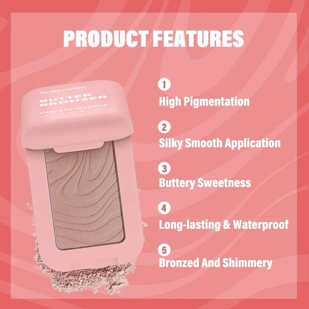Bronzer Makeup Contour Soft Matte High Pigmentation Long-lasting Waterproof Bronzed And Shimmery Palette Powder Korean Makeup