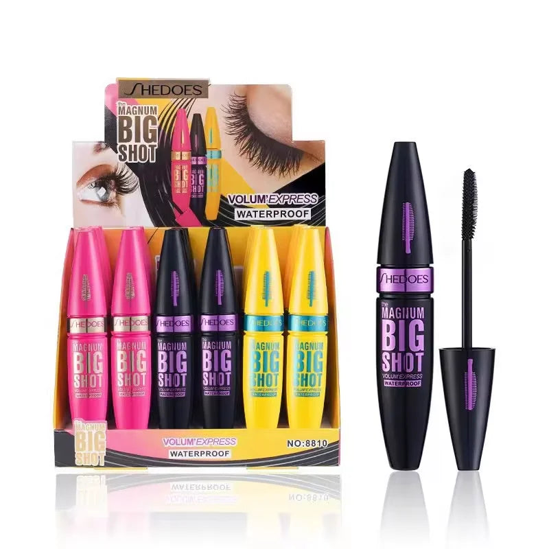 4D Black Mascara - Long-Lasting, Volumizing & Curling for All Skin Types - Perfect Valentine&