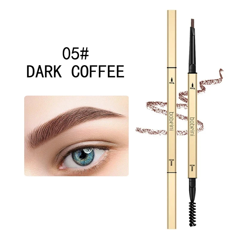 Dual-Ended Waterproof Eyebrow Pencil – Precise, Long-Lasting & Smudge-Proof Brow Makeup
