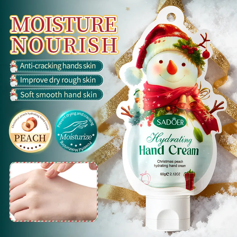 Rice Hand Cream Volumizing Rejuvenating Nourishing Moisturizing Refreshing Non-Greasy Hand Care Cream 30g