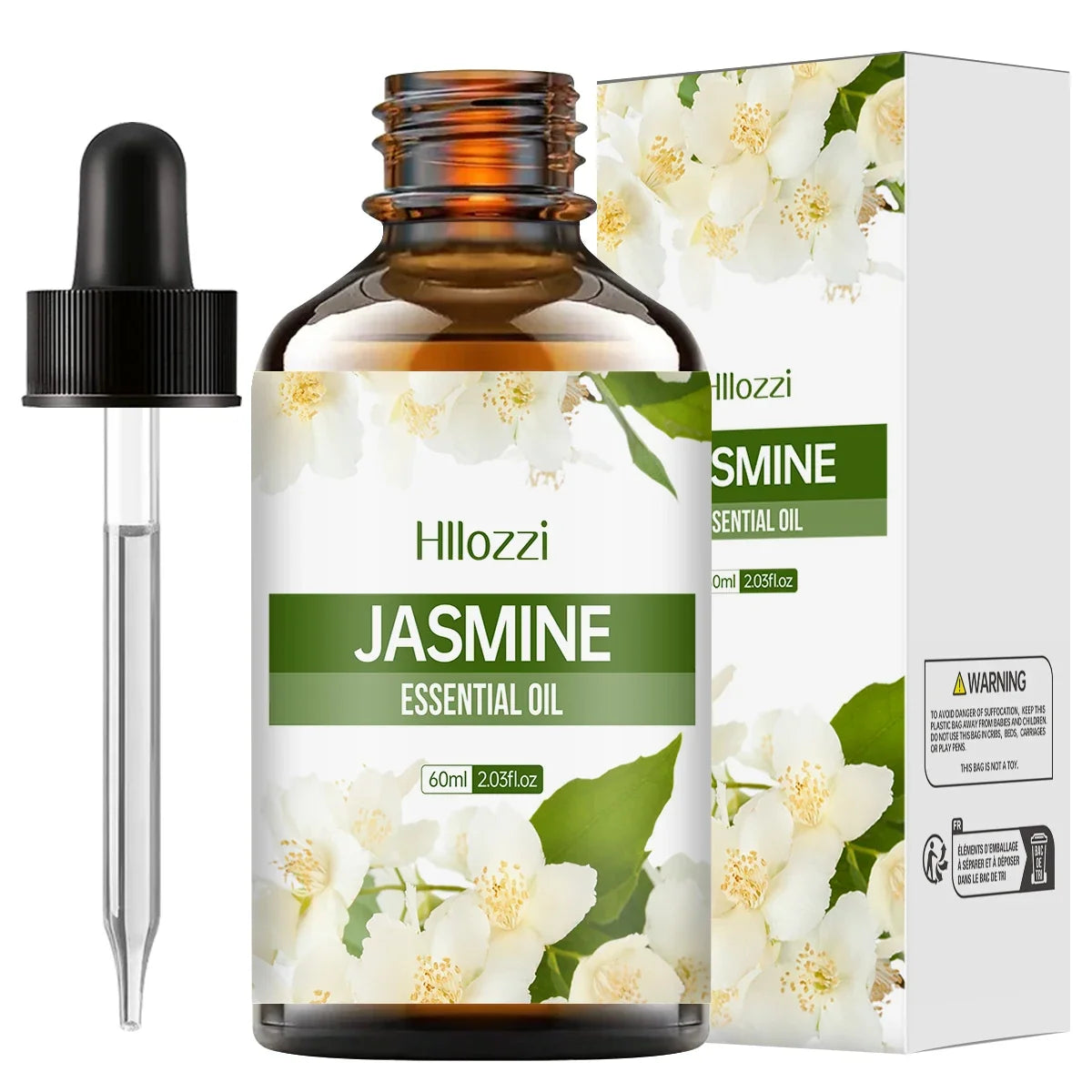 Jasmine essential oil facial skin care oil moisturizing body care massage oil aromatherapy essential oil lasting fragrance