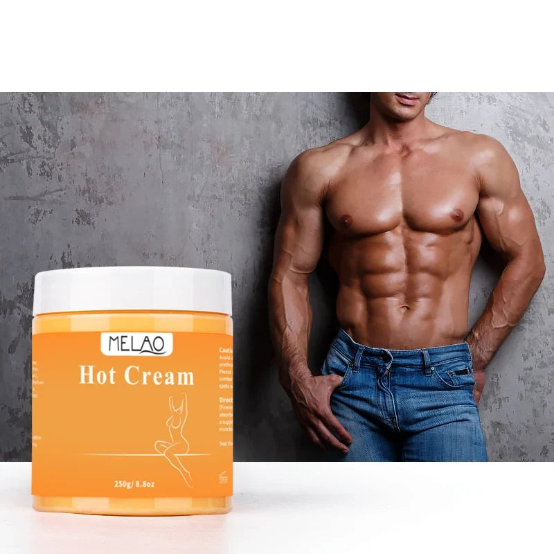 MELAO Hot Cream Massage Gel Natural Cellulite Lotion Multi Use Skin Toning Cream Soothes Aches for Sore Joints and Muscle