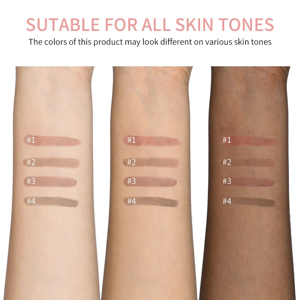 Waterproof Lip Liner Peel Off Tattoo Lipgloss Waterproof Long Lasting Matte Lip Tint Brown Contour Tear-off Lips Stain Cosmetic