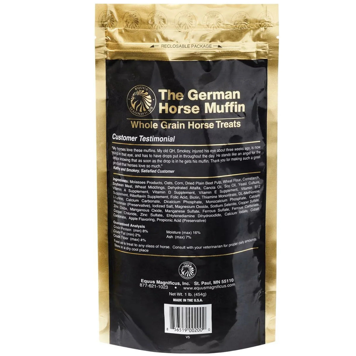 Equus Magnificus The German Horse Muffin All Natural Horse Treats