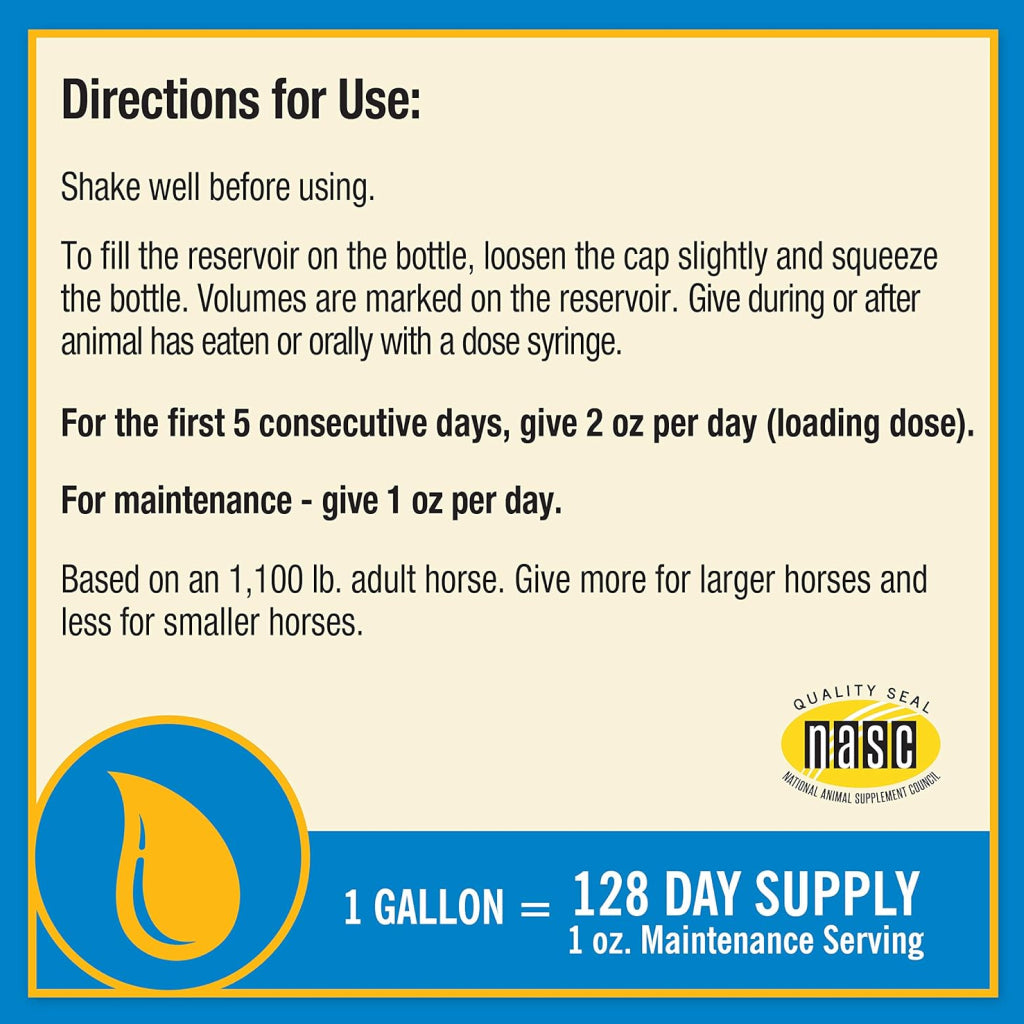 Farnam Fluidflex Liquid Joint Supplement for Horses