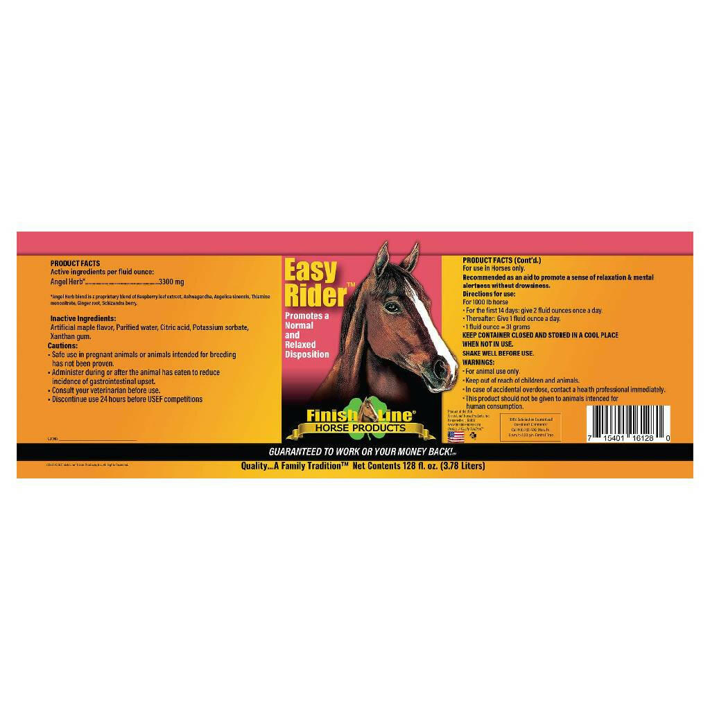 Finish Line Easy Rider Angel Herb Blend for Horses (32 oz)