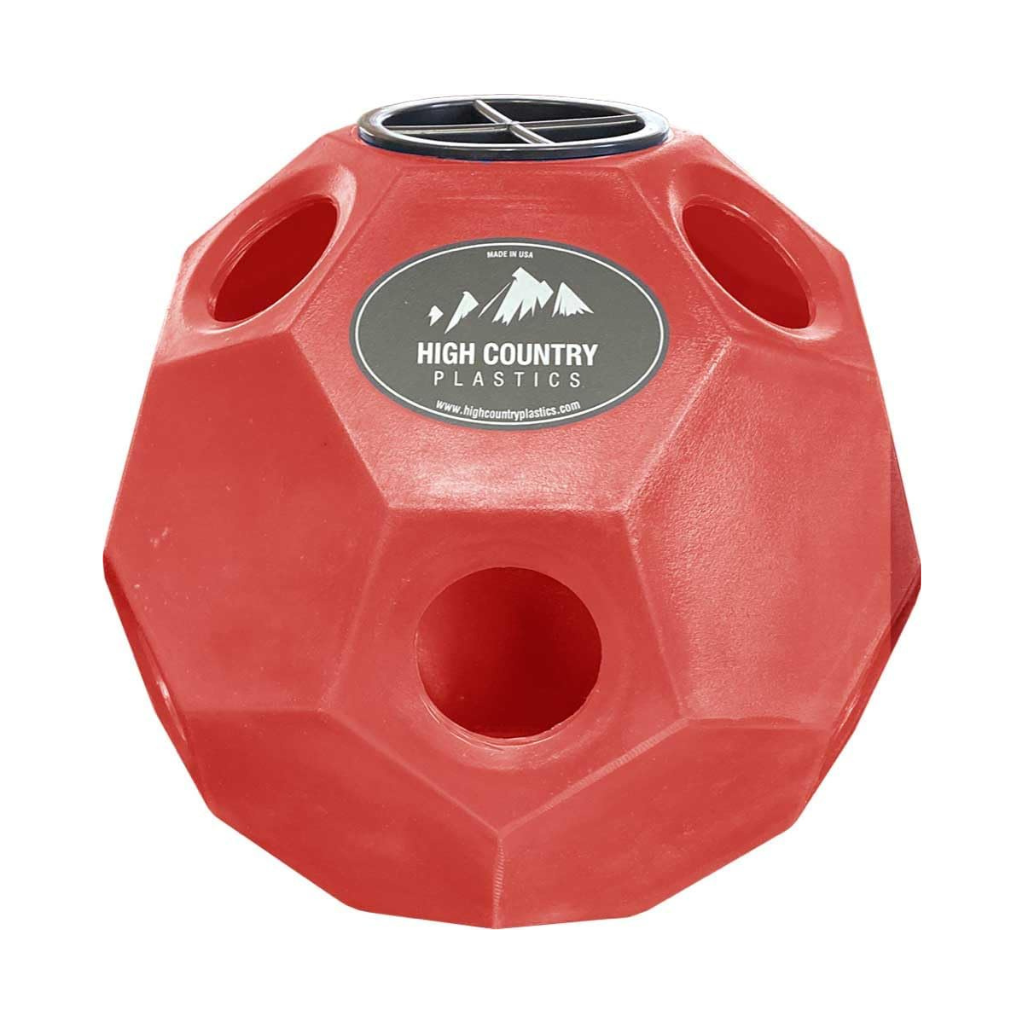 High Country Plastics Horse Feeder Ball