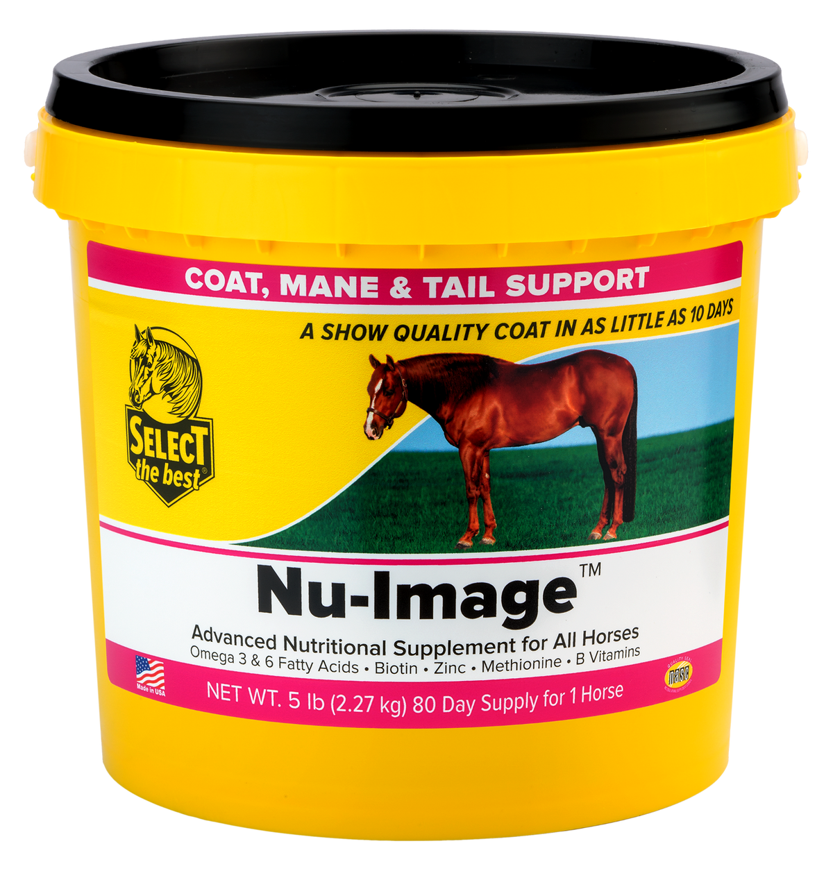 Nu-Image Coat, Mane & Tail Support for Horses