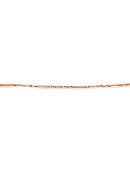 Cylinder Tube Solid White/Yellow/Rose Gold Handmade Necklace , 4mm, 16-30 Inch
