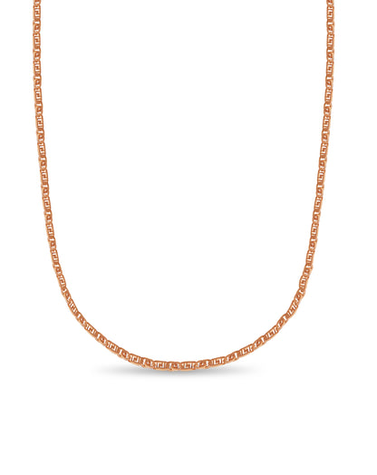 Greek Key &amp; Tiger Eye Solid White/Yellow/Rose Gold Handmade Necklace , 11mm, 16-30 Inch