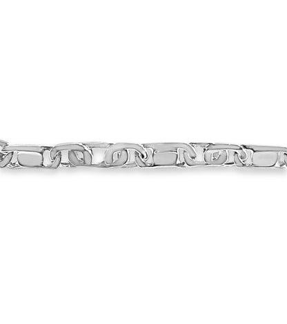 Tiger Eye &amp; Bar Solid White/Yellow/Rose Gold Handmade Bracelet , 11mm, 6.5-10 Inch