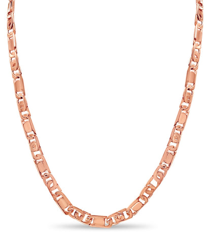 Tiger Eye &amp; Bar Solid White/Yellow/Rose Gold Handmade Necklace , 11mm, 16-30 Inch