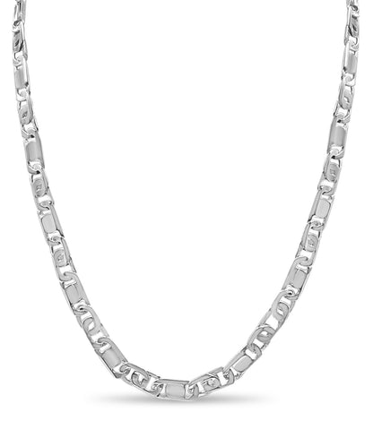 Tiger Eye &amp; Bar Solid White/Yellow/Rose Gold Handmade Necklace , 11mm, 16-30 Inch