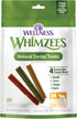 Wellness Stix Natural Dog Dental Treat, Chews, Freshens Breath, Medium Size Sticks, 14.81 Oz Bag, 14 Count