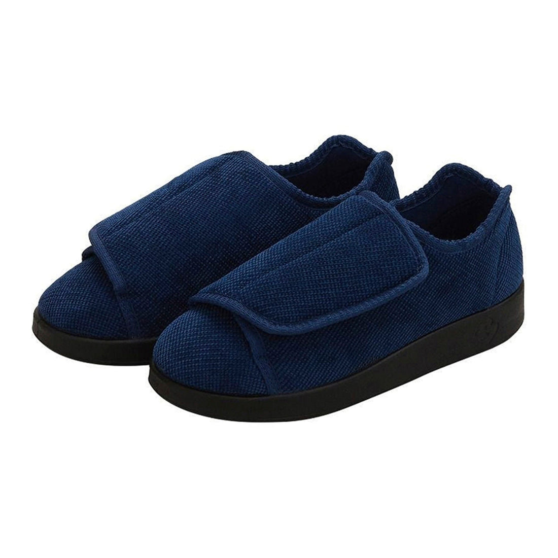 Silverts Blue Reusable Slippers Size 9 2X-Wide