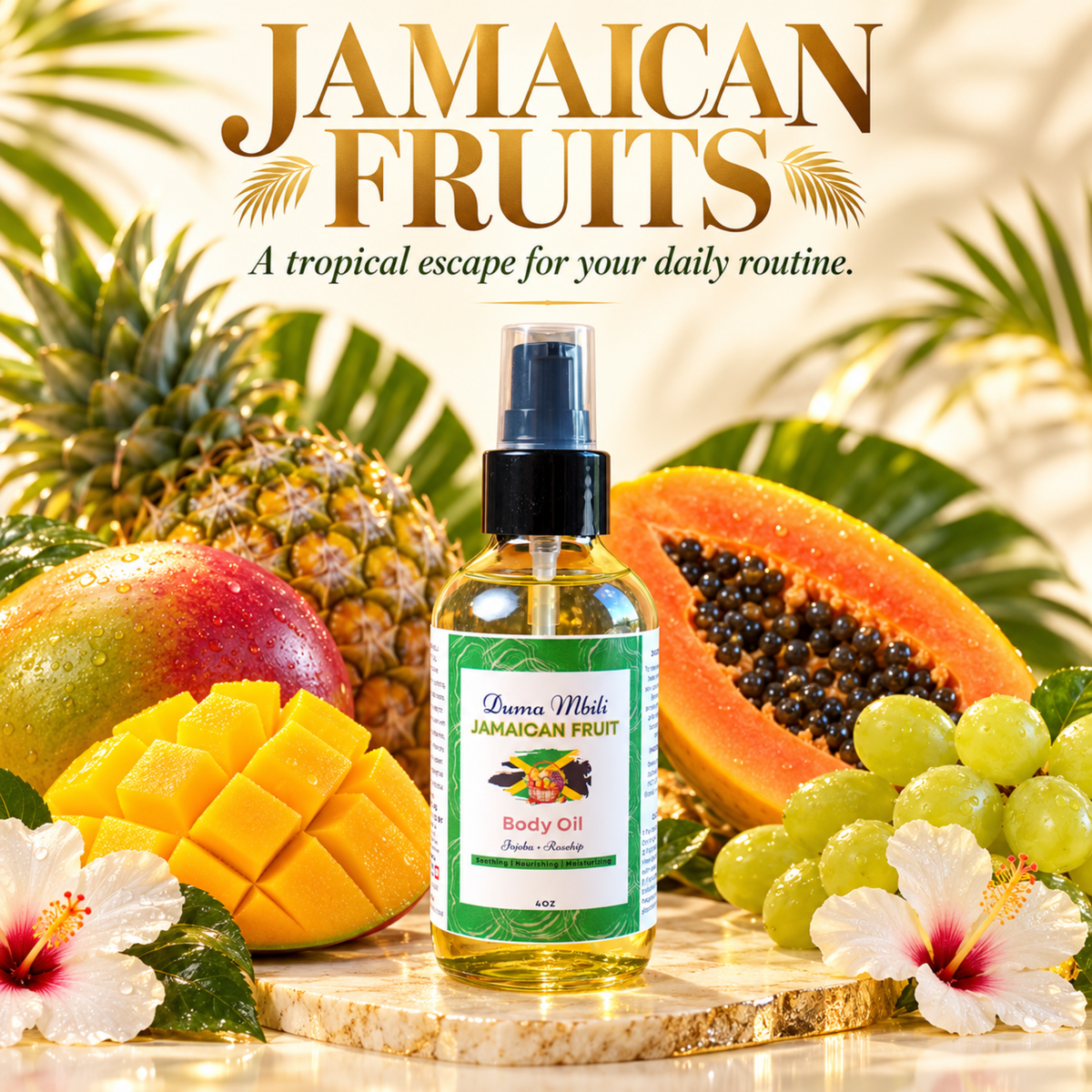 Jamaican Fruit Body Oil