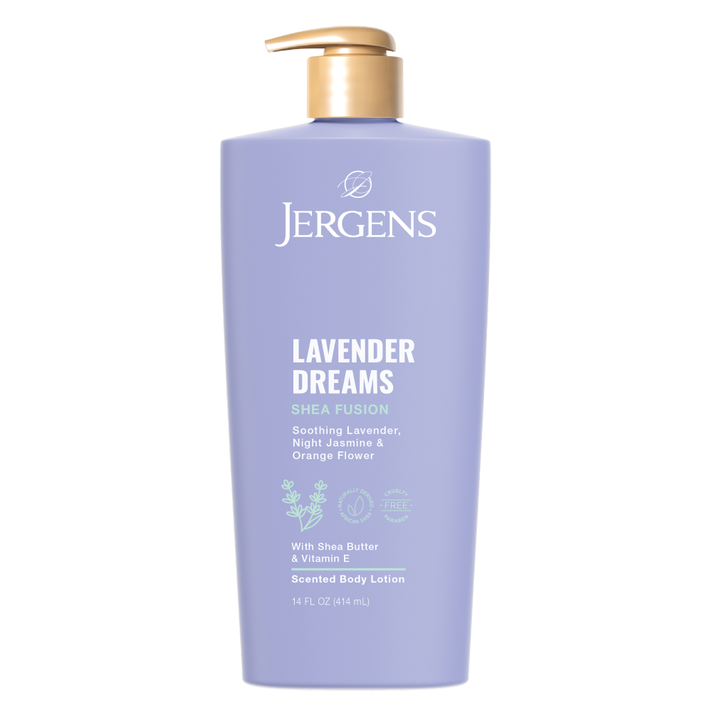 Jergens Lavender Dreams Scented Body Lotion 14 Oz