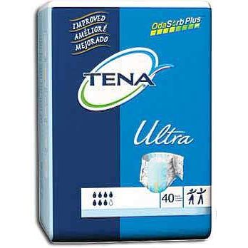Tena Ultra Brief For Men &amp; Women - Large Blue 48" To 59" (case 80)