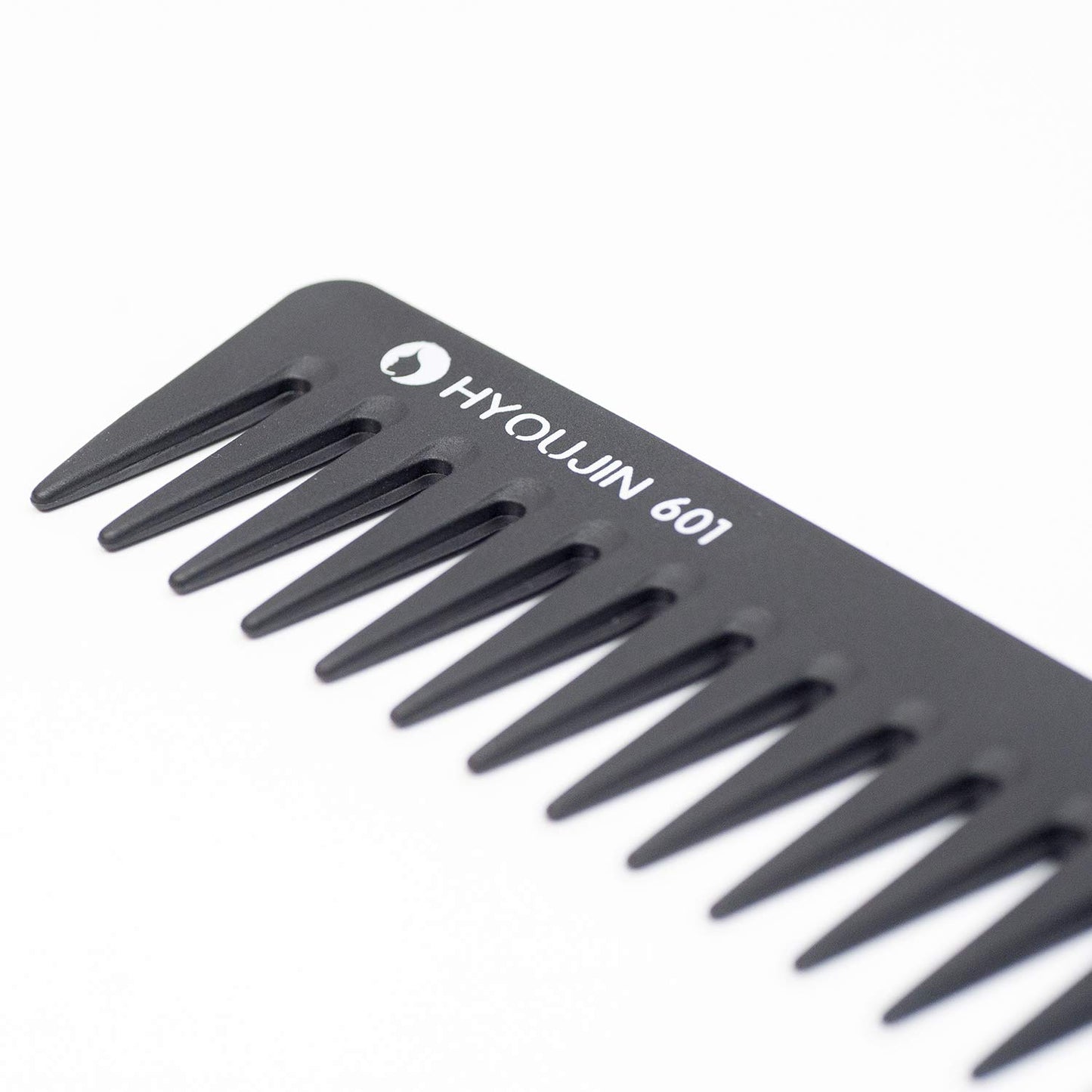 601 Carbon Wide Tooth Comb Detangler Comb for Detangling Wet Hair | Detangling Wide Tooth Comb for Shower,Wet,Dry,Long Hair,No Handle,Anti-Static,Heat Resistant to 230℃,Travel for Women and Men