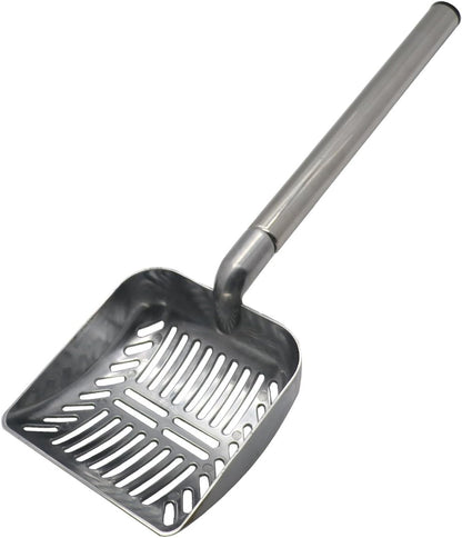 Upgrade Your Pet Care Routine with the Ultimate 23-Inch Stainless Steel Telescoping Litter Scoop for Cats and Dogs