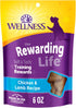 Delicious Wellness Rewarding Life Soft Dog Training Treats - Grain Free Chicken & Lamb Recipe for Happy, Healthy Dogs - 6 Oz Bag