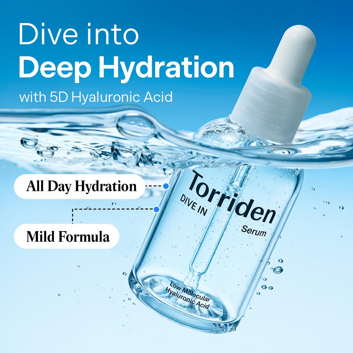 Torriden Dive In Low Molecular Hyaluronic Acid Serum