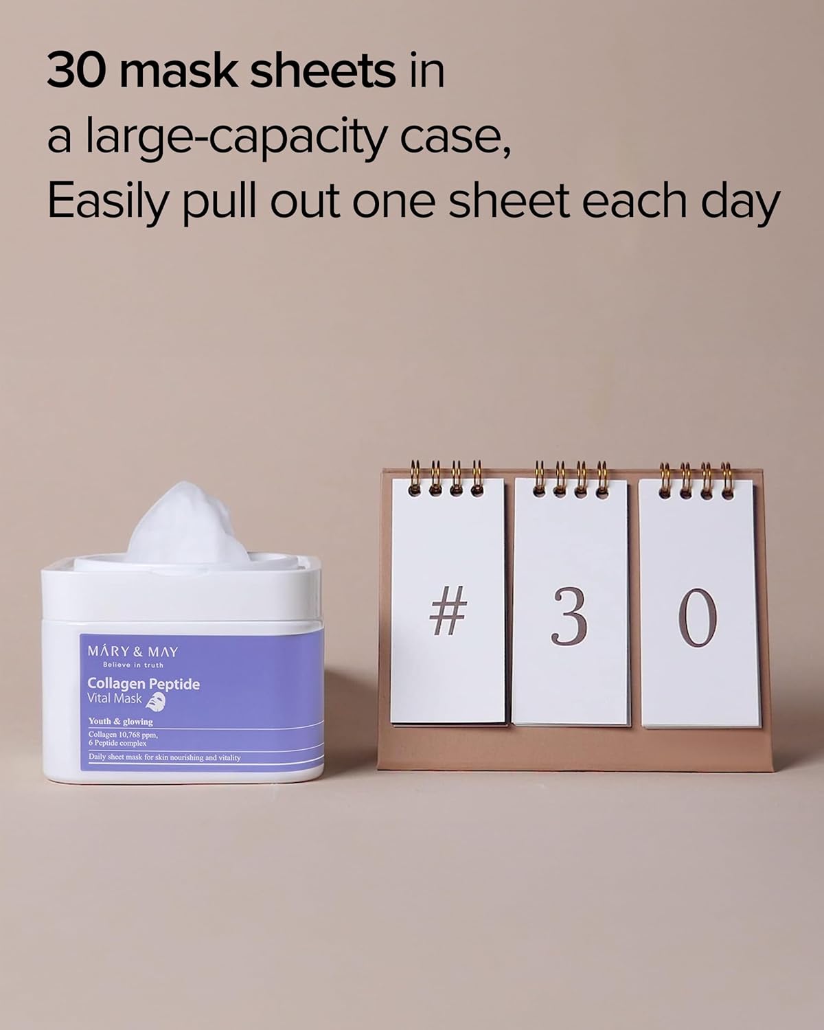 Mary &amp; May Collagen Peptide Vital Mask