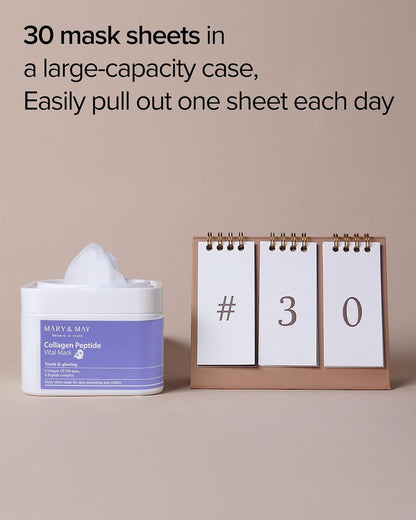 Mary &amp; May Collagen Peptide Vital Mask