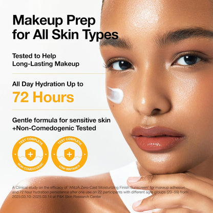 ANUA + K-Pop Demon Hunter Zero-Cast Moisturizing Finish Sunscreen SPF50+ PA++++