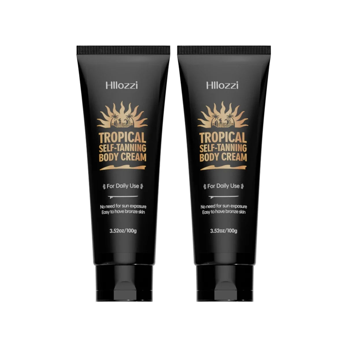self-tanning lotion can be used on all parts of the face and body to hydrate and moisturize. faster and deeper tanning effects