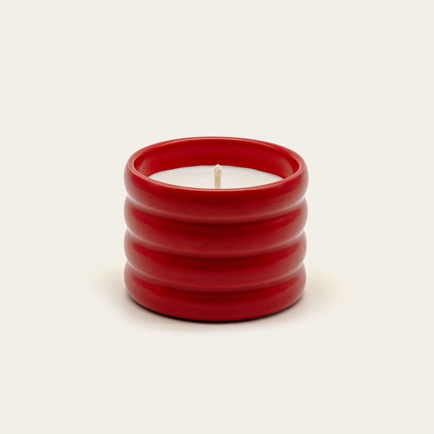 Soy Wax Ceramic Candle &amp; Wick Trimmer Set