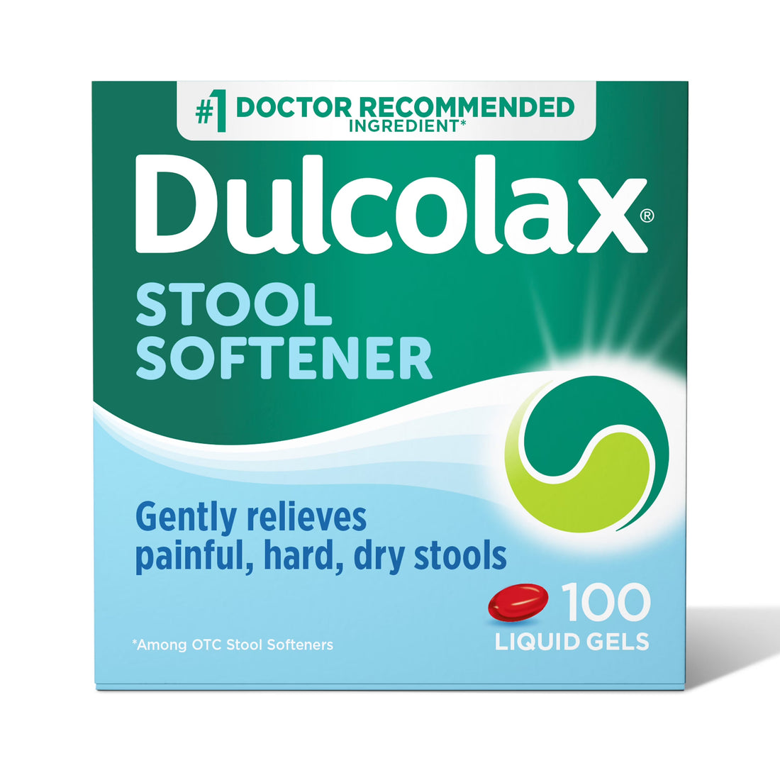 Dulcolax Stool Softener &amp; Stimulant Laxative 100 Tablets