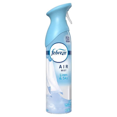 Febreze Air Refresher Odor Eliminator Spray - Linen &amp; Sky, 8.1 oz