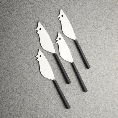 JASON RATONCITO CHEESE SPREADER/KNIFE 4 PC. SET