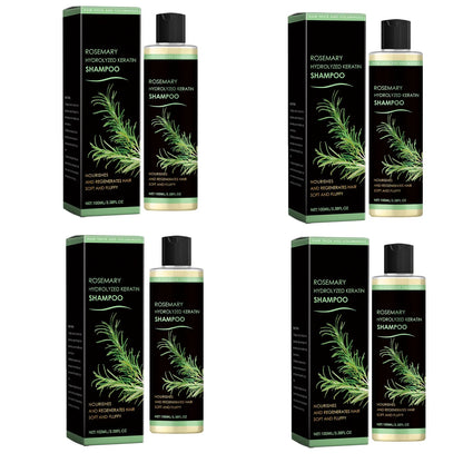 Rosemary Natural Shampoo Hair Thickness Loss Deep Nourishing Scalp Care Strengthen Repair Damaged Oil Control For Men Women