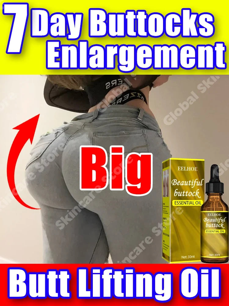 Hip Up Essential Oil Buttock Enlargement Cream Effective Lifting &amp; Firming Butt Hip Lift Beauty Big Ass