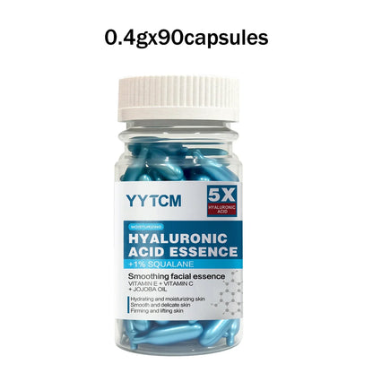 Hyaluronic acid deep moisturizing capsule essence, deep moisturizing and brightening skin essence (0.4gx30 capsules)/bag -1 bag