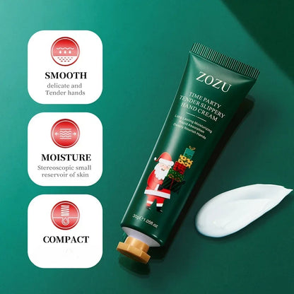 Christmas Gift Box 5-Piece Hand Cream Set, Creamy Texture, Moisturizing Travel-Sized Pack, Durable and Nourishing, Whitening and Smoothing, Women&