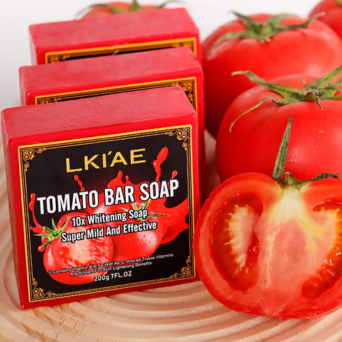 LKIAE Whitening Reduce Dark Spots &amp; Hyperpigmentation Facial Brightening Vitamin C Bar Soap For The Skin Care
