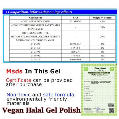 Mxsi 15ml Gel Nail Polish Neon Brown Royal Blue Red Green Pastal Nude Nail Art Varnish Gel Lacquer Top Coat UV Gel Nail Not Set