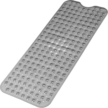 1pc Cartoon Extra Long Bathtub Mat 40x100cm Non Slip Bath Mat for Bathroom Tubs Shower Mats with Suction Cups &amp; Drain Holes