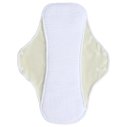 AIO Large Washable Graphene Incontinence Pads Cotton Panty Liner Heavy-flow Menstrual Pads Cloth Tampons Urinary Sanitary Pads