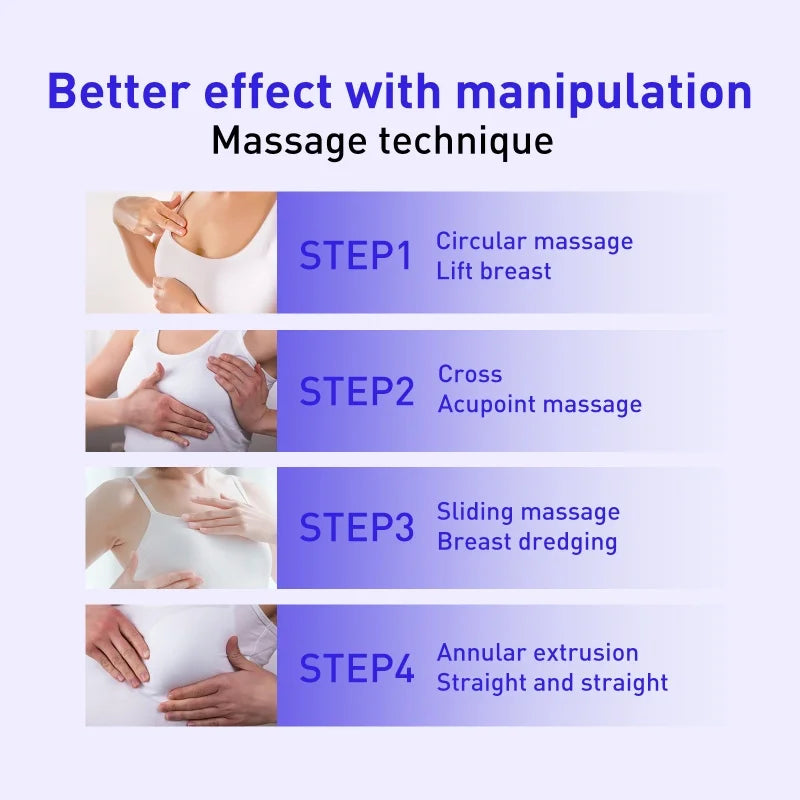 Natural Breast Enlargement Cream Boobs Enhancement Oil Bust Enlarging Bigger Chest Massage Lift Firming Up Size Bust Body Care