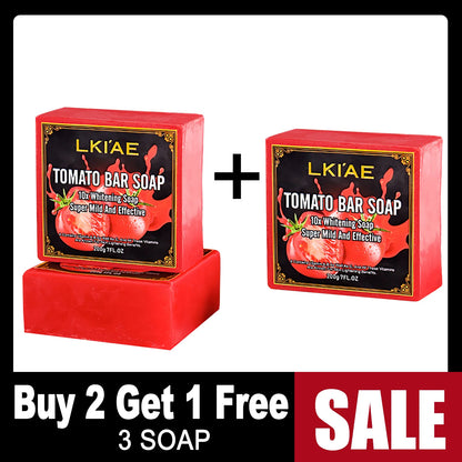 LKIAE Whitening Reduce Dark Spots &amp; Hyperpigmentation Facial Brightening Vitamin C Bar Soap For The Skin Care
