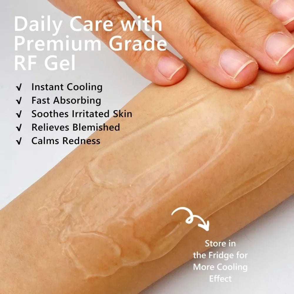 Conductive Gel for Face Microcurrent Radio Frequency Gel for RF Facial Machine Use for Face Care Skin Soothing and Hydrating