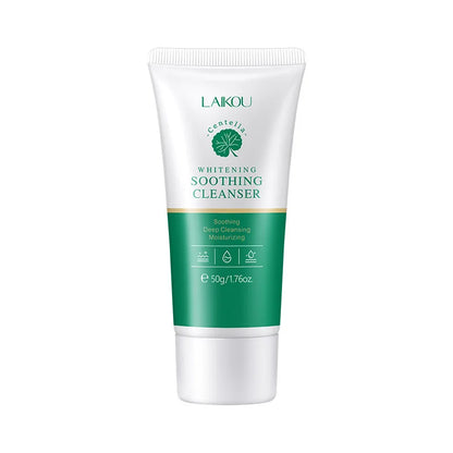 LAIKOU Centella Soothing Facial Cleanser Amino Acid BlackHead Remove Oil-Control Moisturizing Soften Face Skin Care Products
